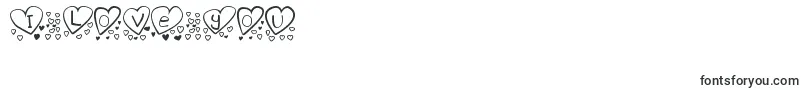 Więcej informacji o czcionce LoveYouTooTfb Czcionka LoveYouTooTfb – czcionki Kocham cię